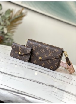 LV FÉLICIE STRAP & GO PINK